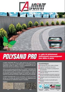 Polysand Pro - A-Joint